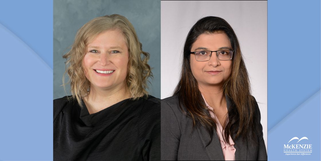 McKenzie General Surgeons Dr. Lindsey D. Rieck and Dr. Zarrish Khan